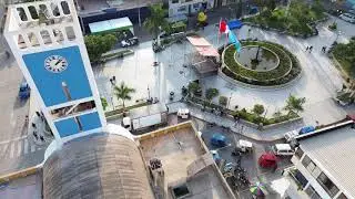 Chep&eacute;n, Per&uacute; Catedral y cerro de V&iacute;a Crucis #kilometrosalavida Vista de Drone DJI MINI