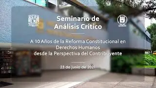 Avances de la Interpretación en los Derechos Humanos de los Contribuyentes, IIJ-UNAM (1/2)