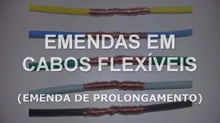 Emenda de Prolongamento em cabos flexíveis 2,5mm