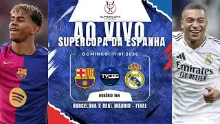 BARCELONA 3 X 2 REAL MADRID | 11/01/2026 |SUPERCOPA DA ESPANHA , GRANDE FINAL | BARCELONA CAMPE&Atilde;O