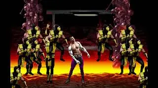 UMK3 Arcade - Scorpion Fatality Glitch