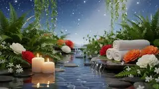 Relaxing Spa Music 🌼 Sleep Faster, Stress Relief, Healing Calm Piano Magic Sleep 1