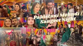 Pakistani Mehndi/ Sangeet Night , Dances, Rasmen Unlimited Fun😍 (Sasural ki  Shadi Part 3 ) |