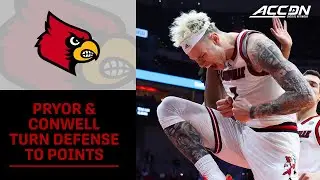 Louisville's Kasean Pryor & Ryan Conwell Turn Offense Into Defense