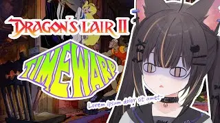 【DRAGON'S LAIR II: TIMEWARP】cat rescues the princess!!!!!