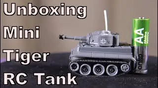 Mini German Tiger RC Tank Unboxing
