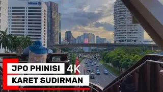 DIPOTO DISINI ANTRI ‼️JPO PHINISI SUDIRMAN JAKARTA