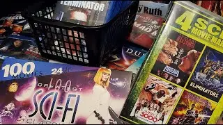 My Post Apocalypse Sci-Fi VHS DVD BluRay Media Collection Tour of Nostalgia