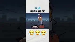 Russian girlfriend #viral #cartoon #music #trending #story #youtubeshorts #short