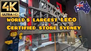 🇦🇺 WORLD'S LARGEST LEGO CERTIFIED STORE SYDNEY [4K]