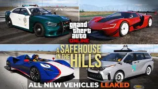 GTAO: A Safehouse in the Hills: All New Vehicles Leaked in Game