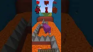 Minecraft Animals Try to Survive the Impossible Parkour!