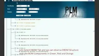 BOM Views Web Portal in Aras Innovator