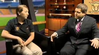 Broadcast Interview of San Francisco Bulls Event Manager