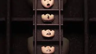 Coraline's replacement faces allowed a variety of unforgettable expressions. #laikastudios #Coraline