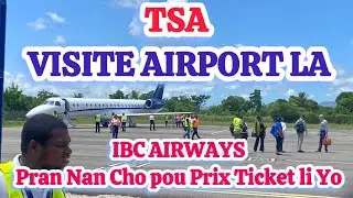 TSA Vinn Nan Airpot la Jodia IBC nan kouri pou Prix Ticket li yo kap touye pep la