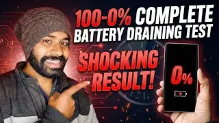 After OriginOS 6 Update - Battery Draining Test 😱  #iqooneo10r #batterydraintest