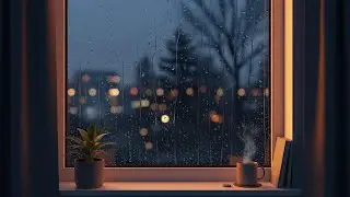 Night Rain for Relaxation — Calm Rain Sounds for Sleep, Study, and Stress Relief 🌧️
