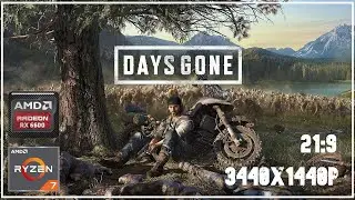 DAYS GONE NA RX6600 - ULTRAWIDE 1440P