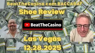 LIVE Baccarat Shoe Review: Kevin & Keith Break Down Real Casino Shoes from Dec 28 2025 Vegas Stadium