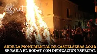 Arde la MONUMENTAL por SAN SEBASTIÁN | Castelserás 2026