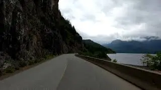 4K Scenic Drive along Buttle Lake (Strathcona, Vancouver Island, BC)