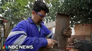 Man opens workshop in Cuba making trailers from scrap metal