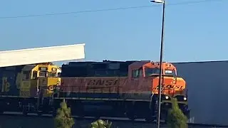 BNSF Second Local Train at Torrance Transit Center.