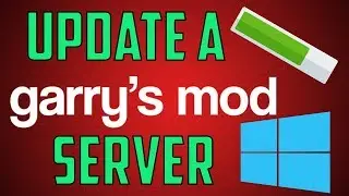 Update a Garry's Mod Server On Windows