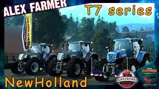 New Holland series T7 Gaming Evolved - Farming Simulator 15 - test AlexFarmer