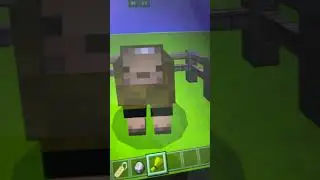 Видео не мое #minecraft #sheep #rainbow