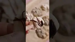 CHUNKY MONKEY YOGURT BITES #asmr #food #satisfying #yogurt #dessert #healthy #easyrecipe #banana