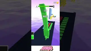 Stack Colour Gameplay ❤️💙 | #asmr #asmrgameplay  #mobilegame #satisfyingames #gaming #shortsgaming
