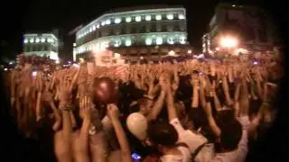 Anonymous Symbol Over Puerto Del Sol, Madrid
