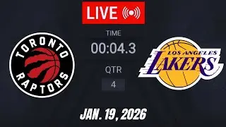 NBA LIVE! Los Angeles Lakers vs Toronto Raptors January 19, 2026 | 2026 NBA Season Live 2K