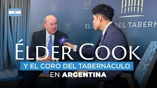 &Eacute;lder Cook presenta al Coro del Tabern&aacute;culo en Argentina
