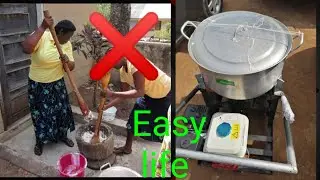 Commercial fufu/yam pounder