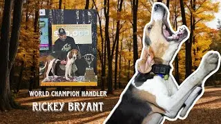 Coon Hunting with World Champion Handler Rickey Bryant and Double Whacked Black Jack