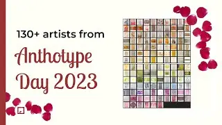 The wonderful anthotype artists from World Anthotype Day 2023! Eco-friendly photography at it's best