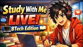 📖 BTech Assignments LIVE | Study & Chat 💬💻