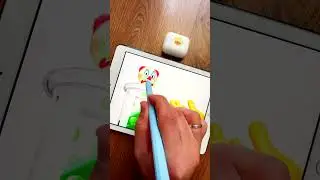 🧪🤡 Test Tube Emoji vs Clown Face Emoji #creative #emoji #procreate