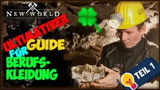 💯 New World - Ultimativer Guide f&uuml;r Berufskleidung Teil 1 / Sammeln, craften, Auktionshaus 🦺