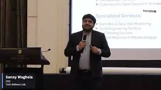 Sunny Waghela, CEO, Tech Defence Labs #cybersecurity #technology #news #youtubeshorts #channel