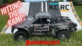 Arrma Mojave EXB на рампе KC RC (полное обновление BasherQueen)