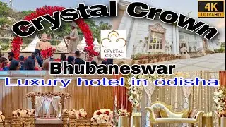 Crystal 👑 Crown 🏨 Bhubaneswar // Luxury Decoration with Weeding Point // #hotel #luxury #decoration