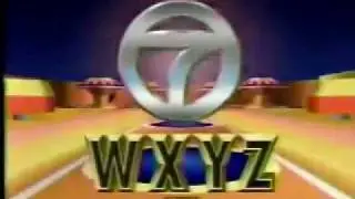 WXYZ-TV 7 Detroit - Pinball Ident Circa 1989