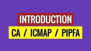 What is CA | What is ICMAP | What is PIPFA | Perfect info