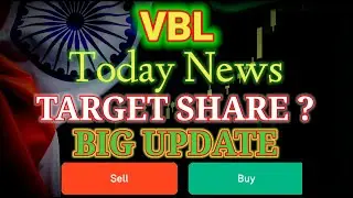VBL Share Latest News || VBL Share Target 🎯 VBL Share Bonus News || VBL Share Analysis