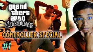 Gta san Andreas | full game play video | Controller special 😱 | part 1 |  
