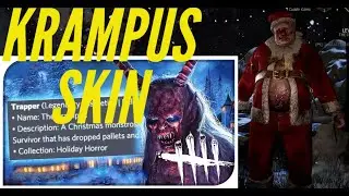 DEAD BY DAYLIGHT  KRAMPUS SKIN - HOLIDAY HORROR COLLECTION TRAILER